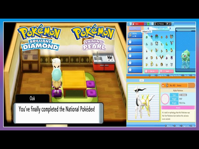 What is the 490 Pokemon in the Diamond Pokedex?