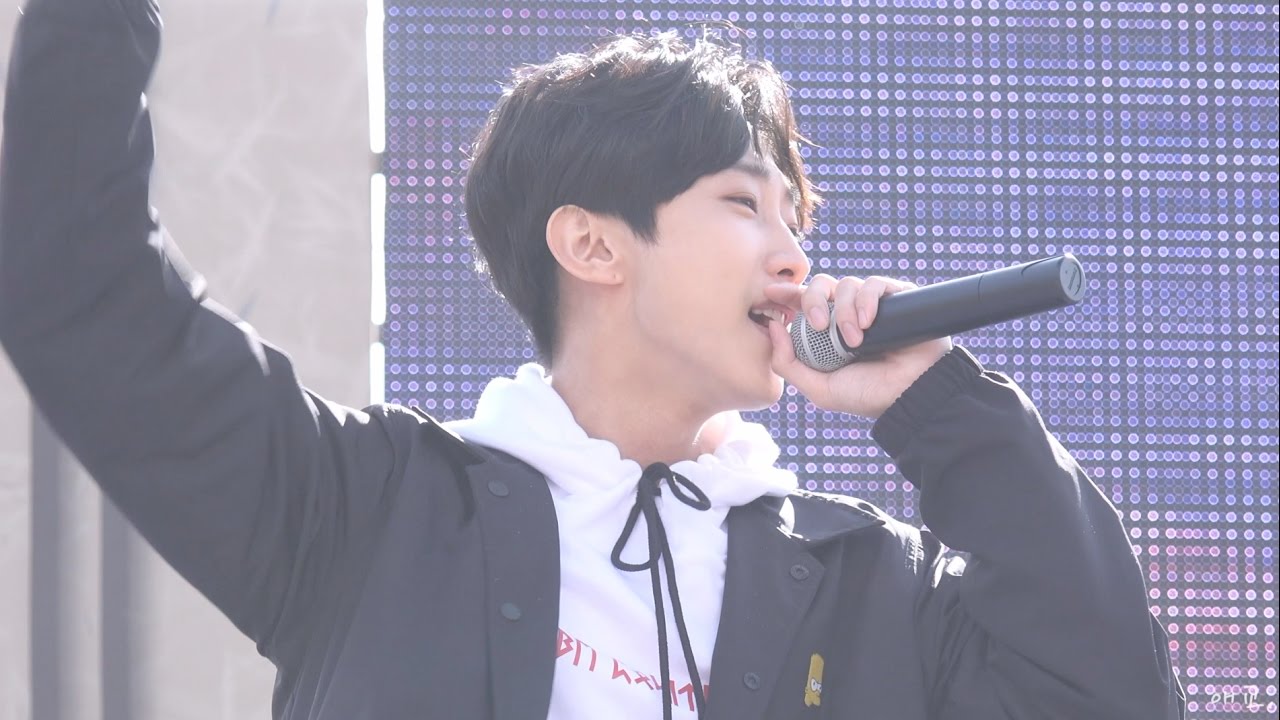 161008 B1A4 화성정조효문화제 : 물 한잔 (진영 focus)