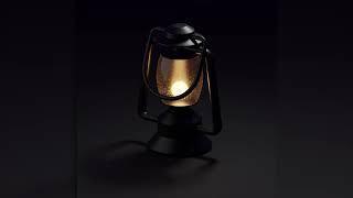Old lantern | Blender 3D Modeling and Lighting | time lapse