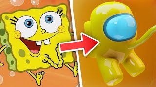 Spongebob Fetus Convert To Among Us