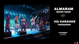 ALMARAM MUSIC BAND | HQ KARAOKE WITH LYRICS | MALAYALAM CHAIN | UNPLUGGED screenshot 5