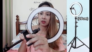 HOW TO ASSEMBLE RING LIGHT TO TRIPOD STEP BY STEP || Tagalog Tutorial