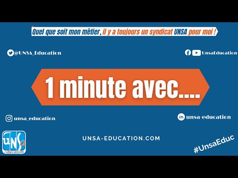 #1minuteAvec Hawa Sall - Conseillère Nationale #UnsaEduc en charge de l'action sociale #1minuteAvec Hawa Sall - Conseillère Nationale #UnsaEduc en charge de l'action sociale