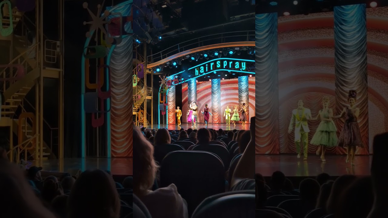 Mama, welcome to the 60s! #hairspray #royalcaribbean #symphonyoftheseas