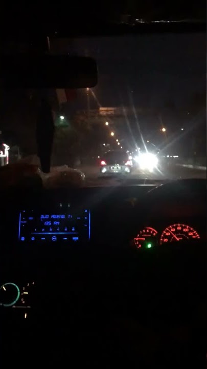 Mentahan video malam hari di dalam mobil || story wa