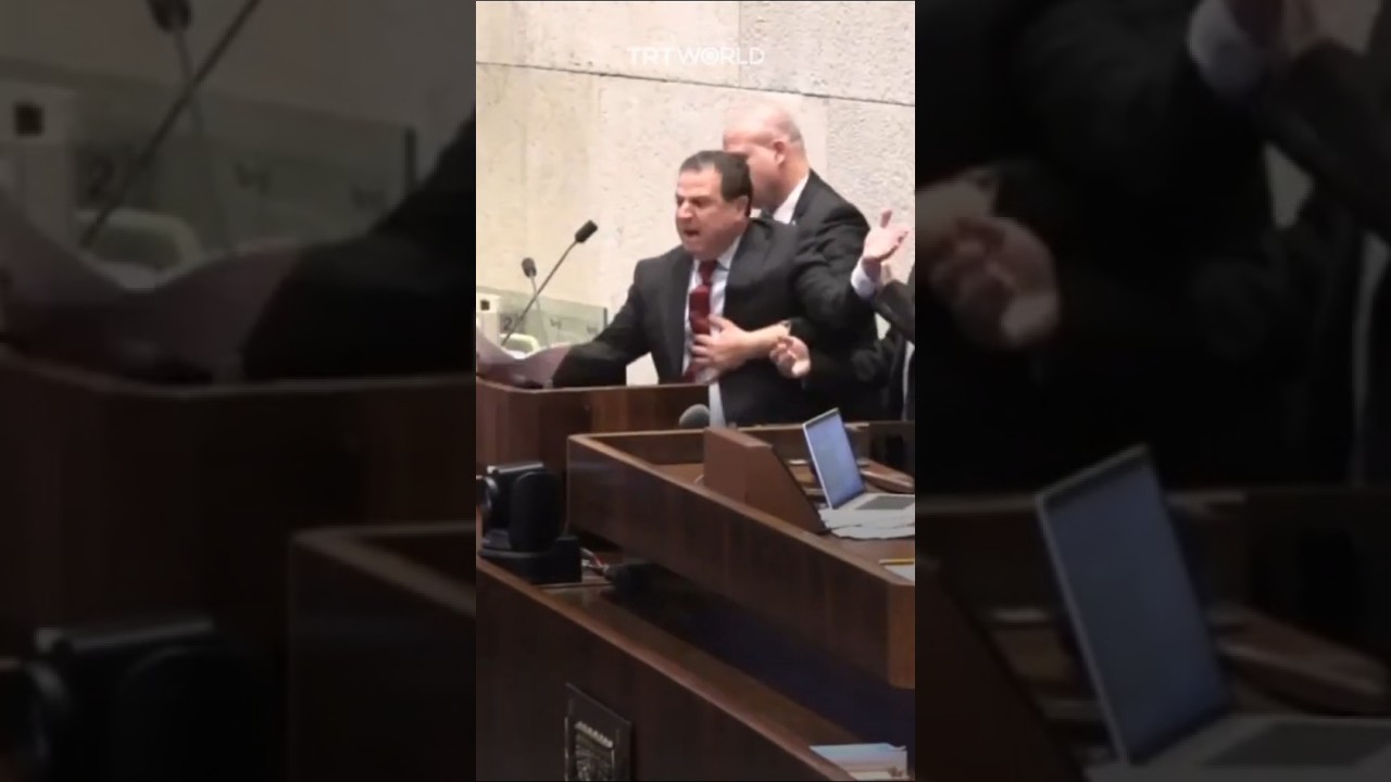 Ayman Odeh Removed from Knesset Podium After Calling Netanyahu 'Serial Killer of Peace''