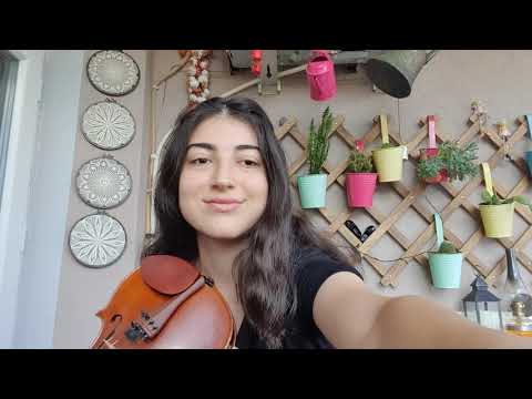 Fikrimin İnce Gülü Keman Cover