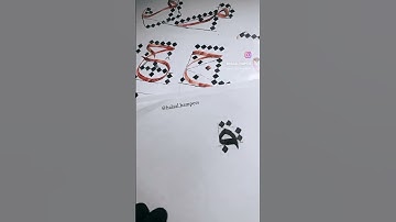 Letter QAAF in thuluth script #shortsvideo #youtubeshorts #thuluthcalligraphy #calligraphy #artist