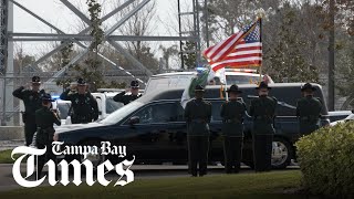 Procession held for Deputy killed in line of duty