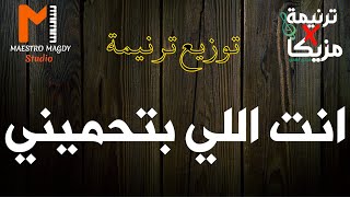 كلمات وتوزيع انت اللي بتحميني