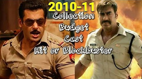 Singham vs Dabang 2010-11 Collection | Budget | Blockbuster hit