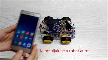 OSOYOO Robot Car Starter Kit Lesson 5: Control Robot Car through Wifi and Bluetooth（Hungarian）