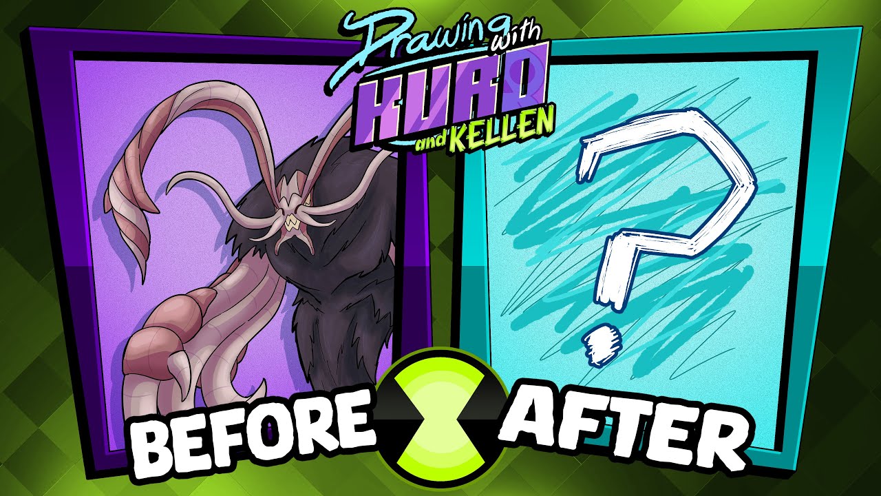 Kuro & Kellen Draw a Mole Alien