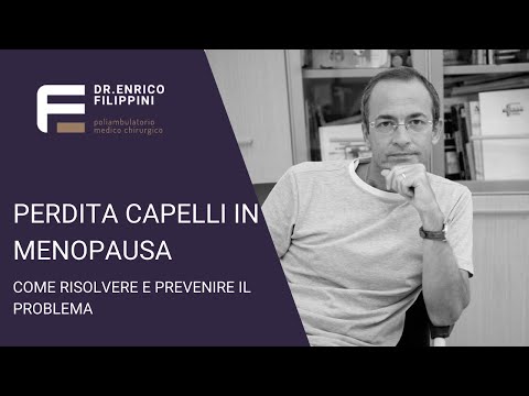 Menopausa e perdita capelli, come prevenire e risolvere il diradamento capelli.