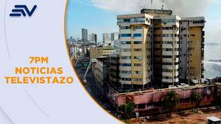 Guayaquil: el edificio Multicomercio se construyó a finales de los 80 | Televistazo | Ecuavisa