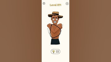 Dop  🔥|| Draw one part || level 371 || walkthrough gameplay #shorts #dop 4 #androidgameplayDop