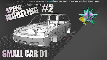 MAKE A SMALL CAR 01 WITH SPACEDRAW ANDROID #2 - TIMELAPSE