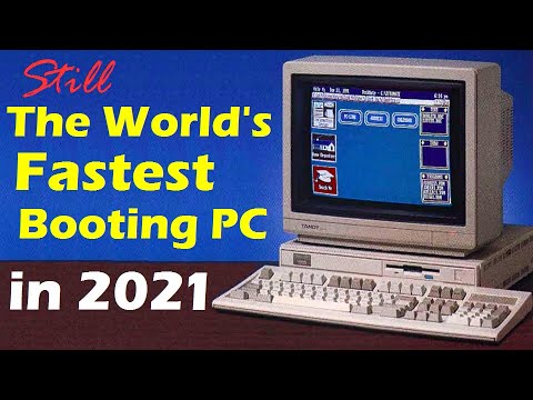 Still the world's fastest booting PC in 2021?