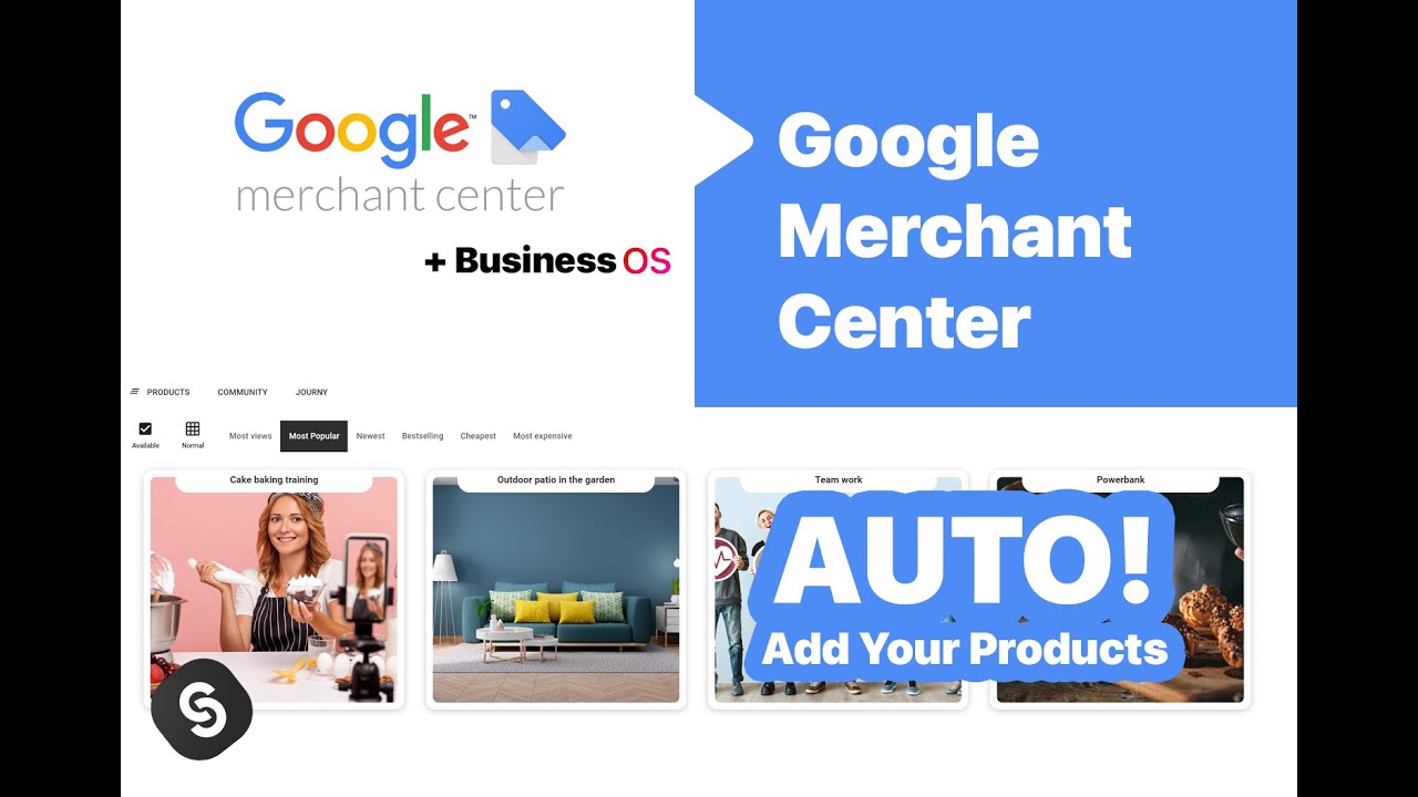 Auto Add Products to Google Merchant Center - YouTube