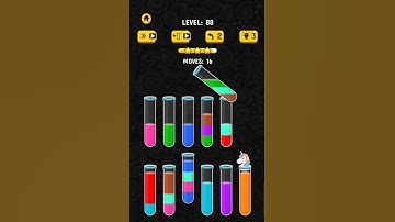 Colour Water Sort 3D #short #games #gameplay #gaming #gamingvideos #foryou Level 88