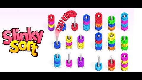 Slinky Sort Puzzle - Unity Complete project - Source code