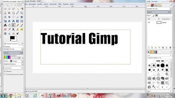 Tutorial Gimp - Come fare una scritta arcobaleno e\o trasparente.