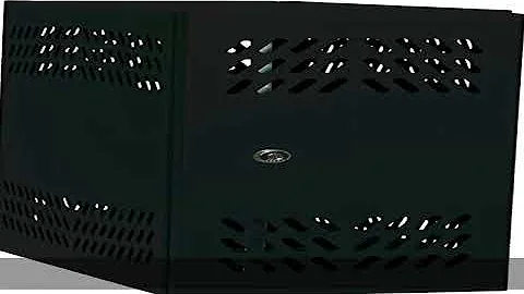 Datum Storage Intellerum CPU Locker, Large, Black