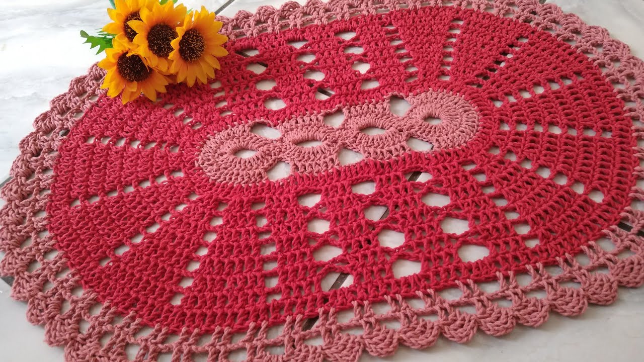 TAPETE ELOS ELEGANTE / PASSO A PASSO/ TAPETE OVAL / DICA BÔNUS