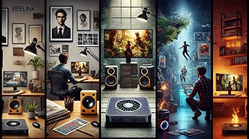 Explore the Future: BeeLink Ai Mini PC in Action | Cinematic 2025 Smart Tech Showcase