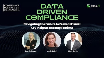 Data Driven Compliance: Navigating the Failure to Prevent Fraud: Key Insights and Implications
