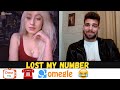 I LOST MY NUMBER CAN I HAVE YOURS ? Omegle - Ome.tv