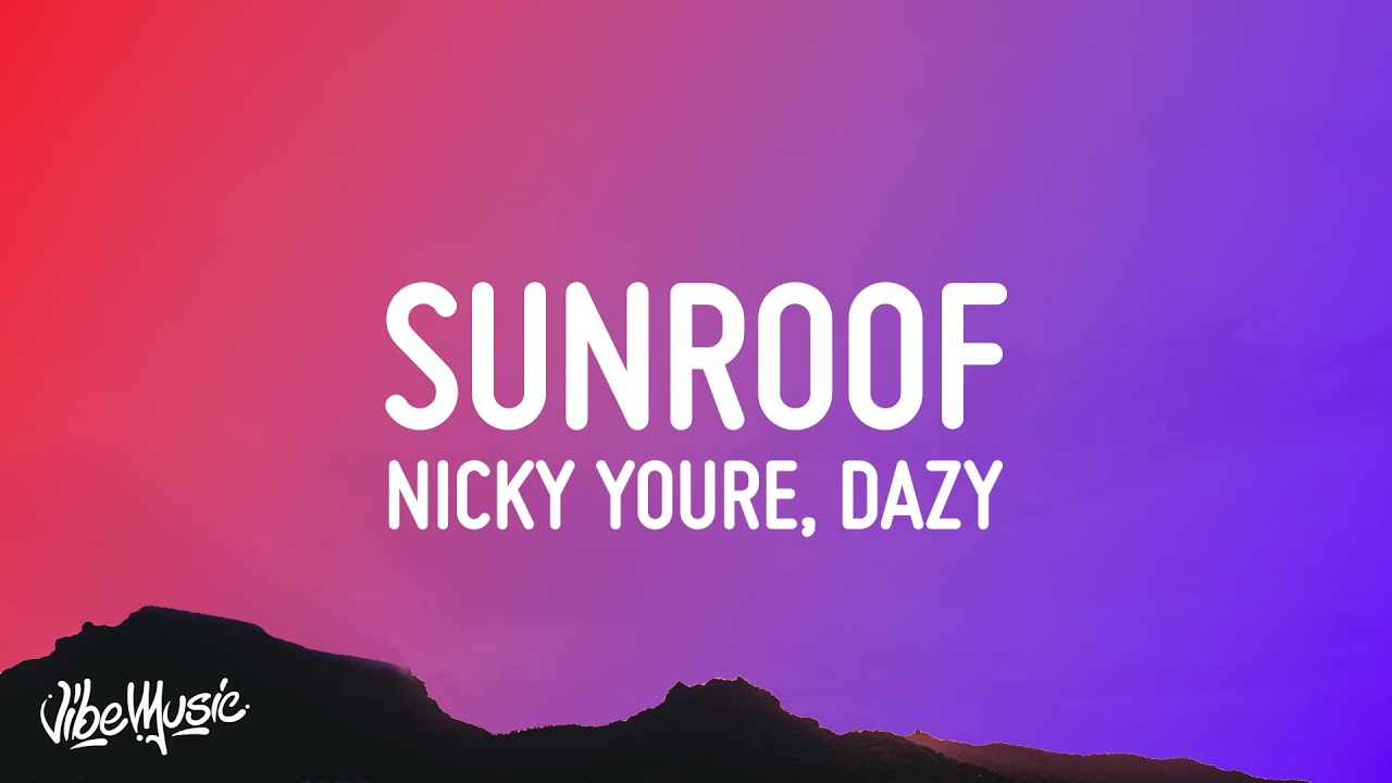 Nicky Youre, dazy - Sunroof (Lyrics)