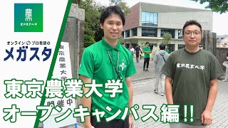 【東京農業大学 x メガスタ】東京農業大学世田谷キャンパスのオープンキャンパスに行ってきました！