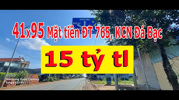Bán đất 3.722m2 xã Đá Bạc, Châu Đức có 41m mặt tiền ĐT 765 giá mới 15 tỷ tl
