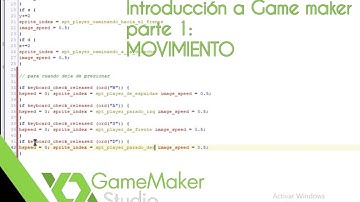 Tutorial de cómo hacer un juego en Game maker PARTE 1: MOVIMIENTO