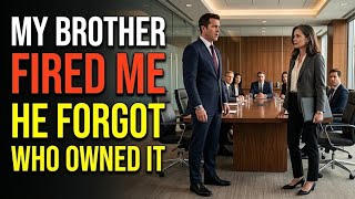 My Brother Fired Me From Dad’s Company — He Forgot Who Owned It