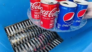 Shredding Coca Cola Cans