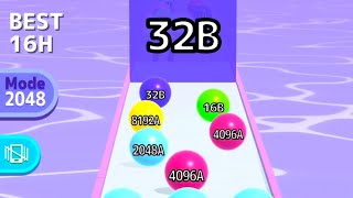 Ball run 2048 gameplay android  screenshot 5