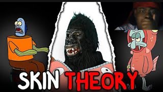 JerCrispy reaction to  SpongeBob Skin theory finally Solved