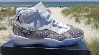 ovo jordan 11 snakeskin