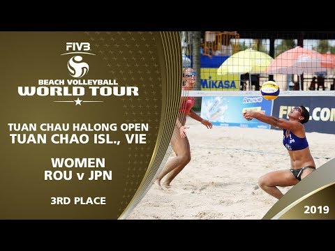 Women S 3rd Place Match ROU Vs JPN 1 Tuan Chau VIE 2019 FIVB Beach Volleyball World Tour