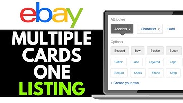 How to List Multiple Cards in One Listing on eBay 2025 (Step by Step Guide)