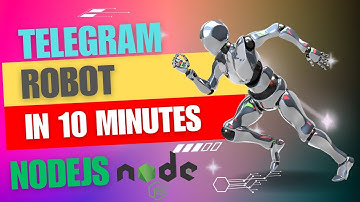 Telegram Bot With NodeJs And Telegraf -- آموزش ساخت ربات تلگرام با استفاده از نود جی اس و تلگراف