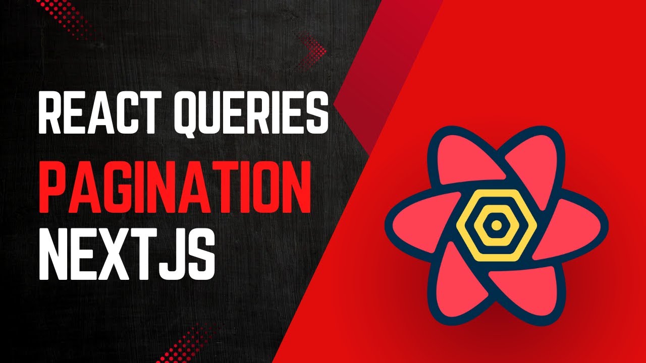 Pagination with React Query in Next.js | Full Guide for 2025 - YouTube