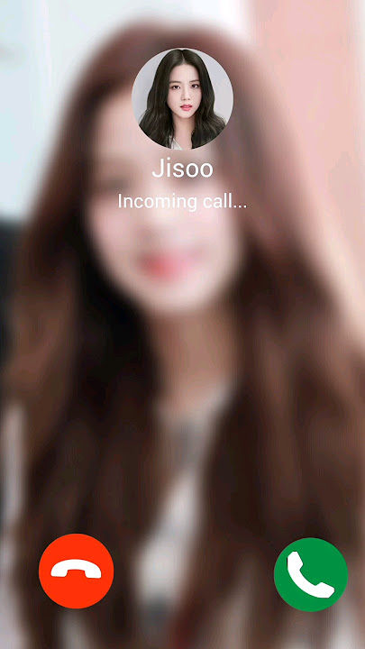 Video call from Jisoo! (prank call) #videocall #prank #prankcall #fakecall #jisoo #blackpink  #fyp