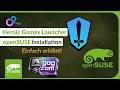 Heroic Games Launcher auf openSUSE installieren! – Alle Methoden erklärt!