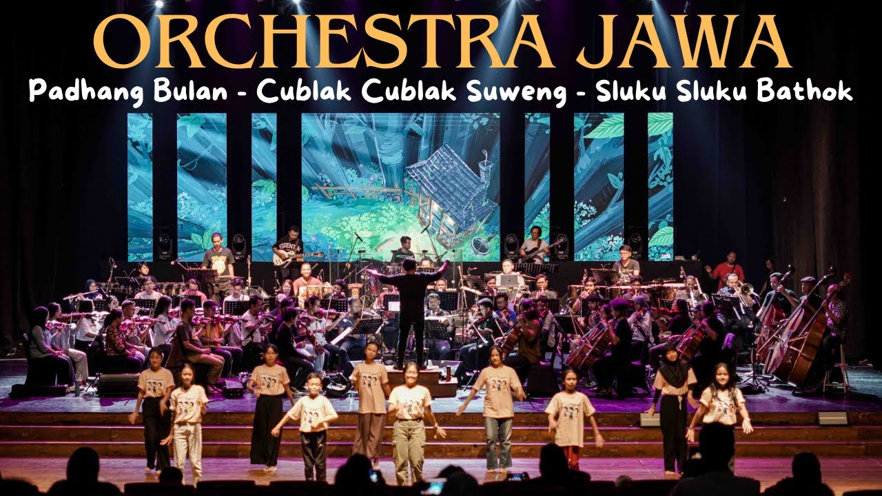 ORCHESTRA JAWA - PADHANG BULAN, CUBLAK CUBLAK SUWENG, SLUKU  SLUKU BATHOK (Live Concert)