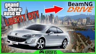 Une 407 dans liberty city - beamng + g920