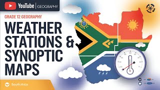 Synoptic Weather Map: How To Analyze A Weather Station And Give Weather Conditions | Grade 12.
