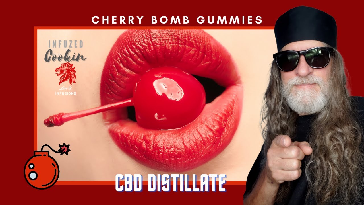 How to Make Cherry Bomb CBD Gummies-LEVO
